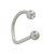 Clear CZ Lippy Loop Labret Lip Piercings