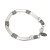 Silver Plated Bracelet with Mix Beads-1