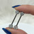 Front Facing CZ Nipple Barbell