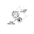 Steel Prong Set CZ Heart Tragus Studs