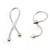 Twist Ring Barbell with Spike or Ball End Design 16G 25 mm