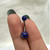 Blue Ball Belly Button Ring