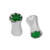 Green Pot Leaf Saddle Plugs