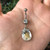 14G Oval CZ Dangle Belly Ring Piercing Navel Piercing Jewelry