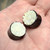 Bone Shell Flower Saddle Ear Plugs Gauges
