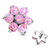 Pink Opal Flower Dermal Top
