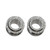 Clear Paved CZ Ear Tunnels Gauges