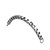 Surgical Steel Connector Chain Nose Ring