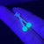 14G Glow in Dark Retainer Labret Stud