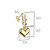 Dangle Heart Shape Earring