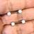 14G Glitter Synthetic Opal Nipple Barbell Ring