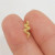 Snake Nose Studs 20G PVD Gold Plated Surgical Steel 1/4 Inch(6mm)