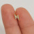 PVD Gold Plated Surgical Steel Lightning Bolt Stud