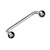14G Skull Crossbones Logo Staple Surface Barbells 19mm