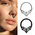 Spider Web Hinged Segment Ring