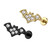 Bat Labret Stud