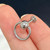 Surgical Steel Door Knocker Flat Back Labret Studs