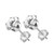 Clear Cubic Zirconia Stud