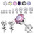 Cubic Zirconia Stud