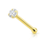 Clear CZ Top Nose Bone Studs