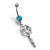 Dangle Dream Catcher Belly Button Rings