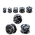 Snowflake Double Flare Ear Gauges Plugs