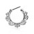 16G Tribal Hinged Clicker Septum Piercing