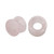 Rose Quartz Stone Double Flare Tunnels