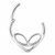 Titanium Alien Hinged Clicker Hoops Segment Rings