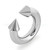 Spike Circular Barbells Horseshoe Rings