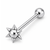 Spike Ball Tongue Barbells Rings
