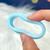 Flexible Light Blue Silicone Ear Gauges