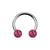 Light Pink Ferido Ball Circular Barbells