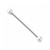 White Pearl Ball Industrial Barbell