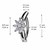 14G Marquise Flower CZ Hinged Clicker Belly Ring