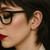 Sterilized Threadless Push In CZ Earrings U Hoops Ring