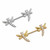 Cascade CZ Dragonfly Nipple Barbells Rings