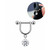 Dangle Crystal CZ Stirrup Helix Ring