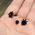 14G Marijuana Pot Leaf Tongue Barbell Piercing Jewelry