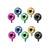 10pc Titanium Anodized Ball Dermal Top