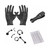 Lion Gothic Midnight Black Body Piercing Kit 14 Pieces