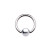 Surgical Steel Captive Bead Ring 8 Gauge