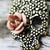 Skull and Rose Antique Look Design Belly Button Ring Surgical Steel 14ga 