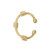 Triple Coil Gold Plated Belly Button Hoop