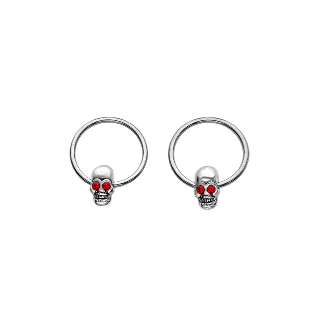 Brass knuckle ear chain