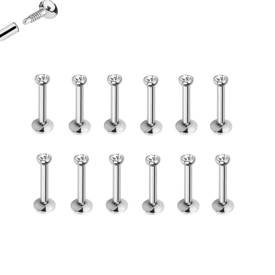 Surgical Steel Internally Threaded Labret