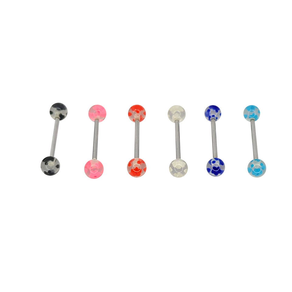 Jeweled Tongue Rings