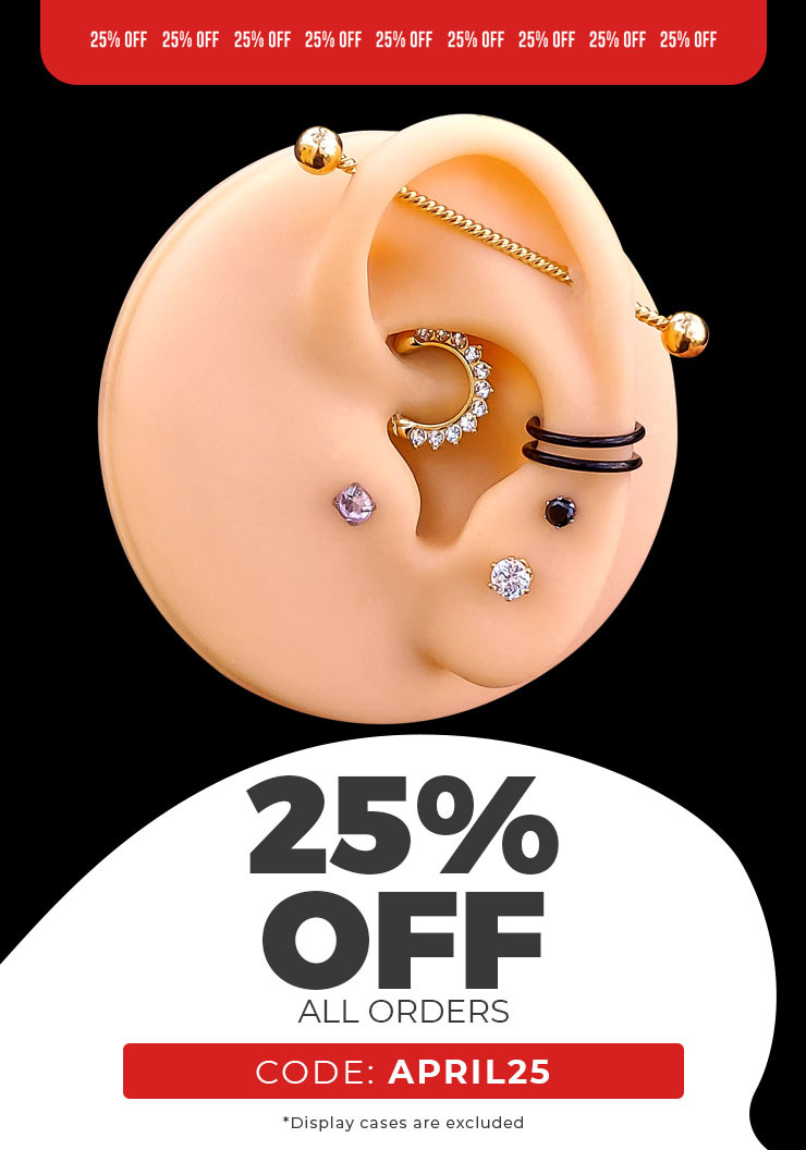 Body Jewelry - Stay and Get 50% Off for Your Purchase!