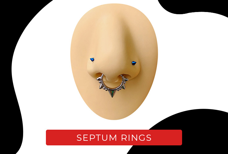 septum ring nose piercing jewelry