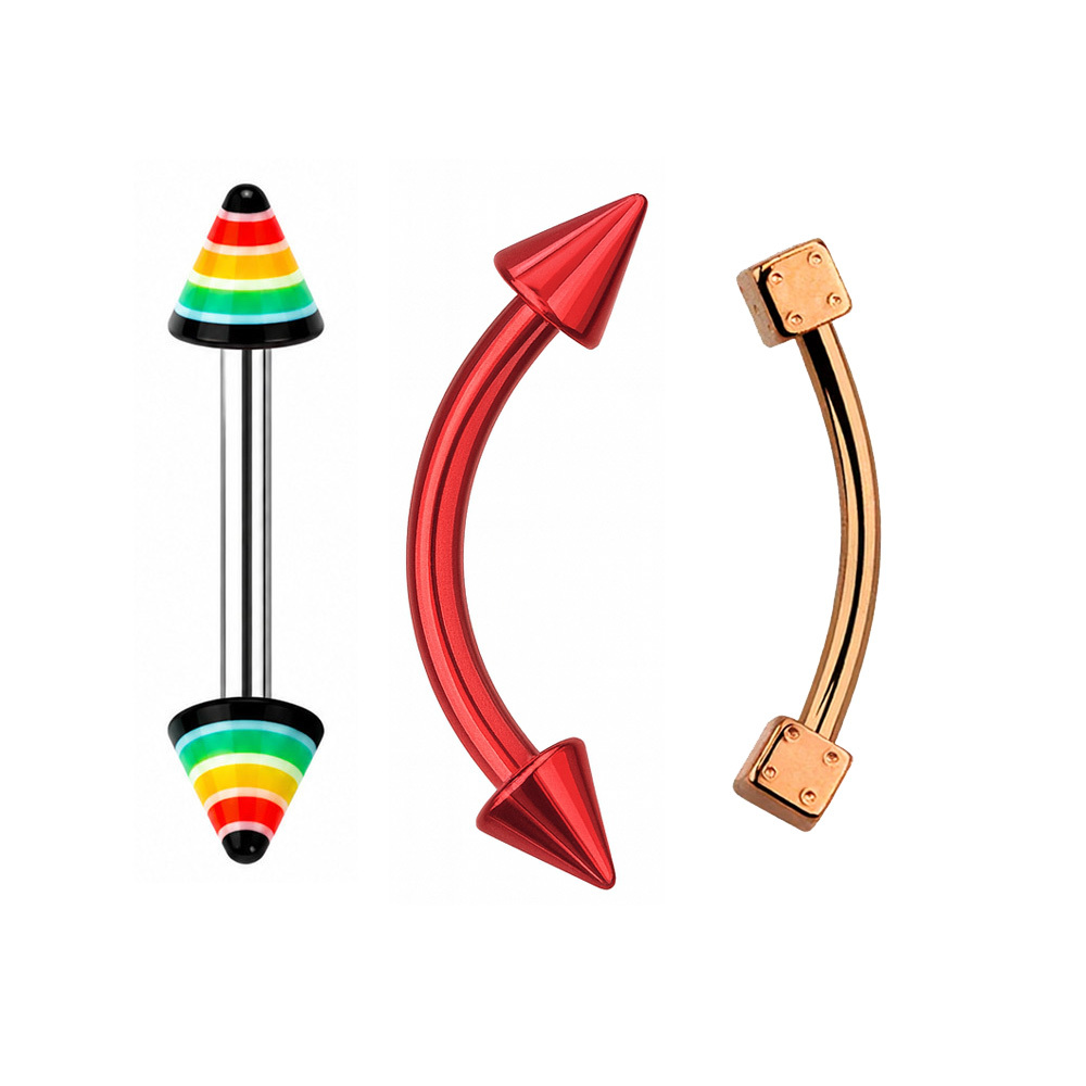 Surgical Steel Eyebrow Rings
